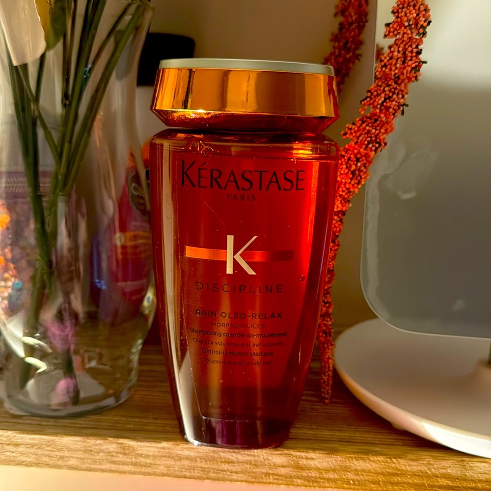 I’m selling Kerastase relaxing shampoo